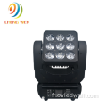 Disco Lights 9 PCS * 12W 4IN1 LED Matrice mobile